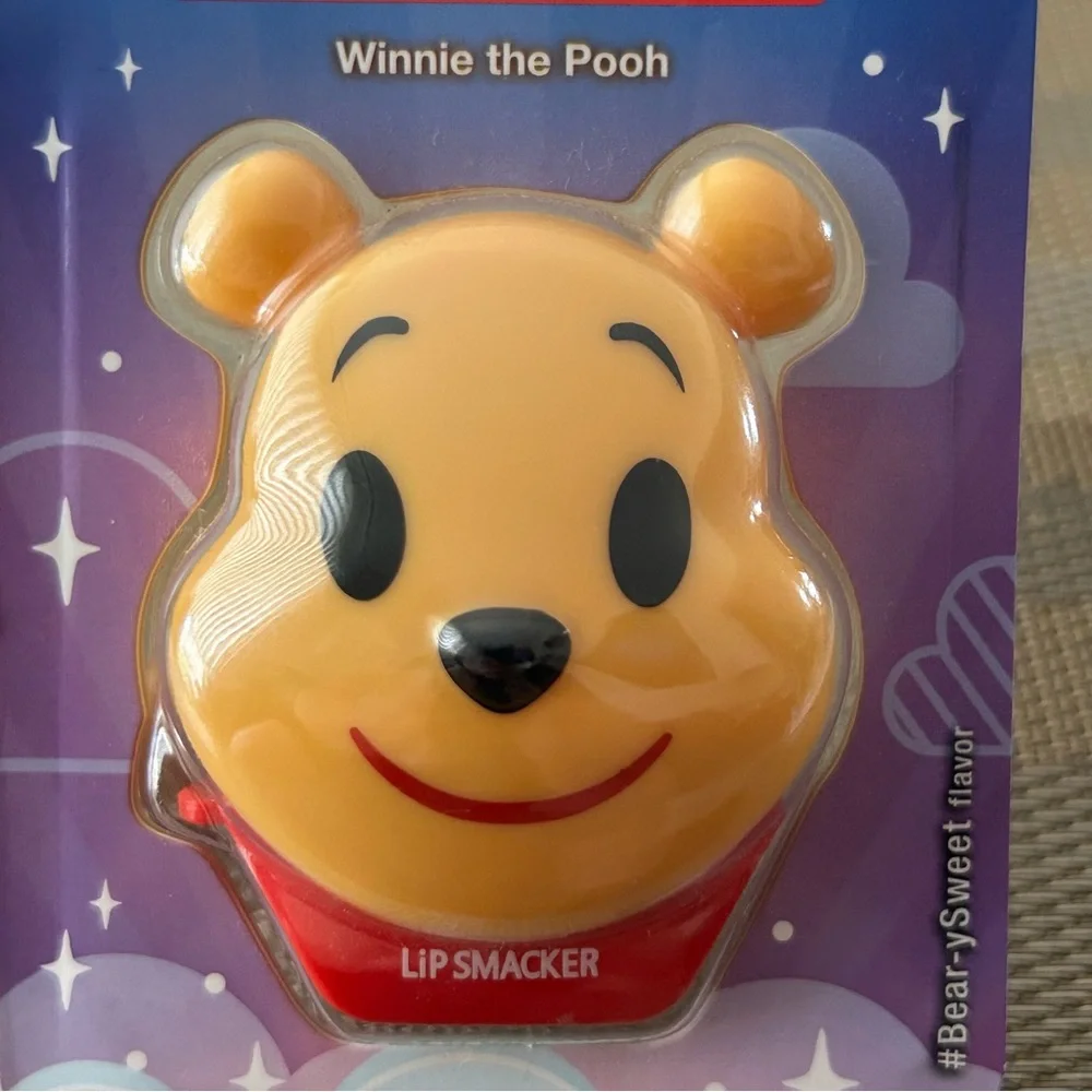 Lip Smacker Disney Emoji lip balm Winnie the Pooh The flavor Bear-y sweet NIB